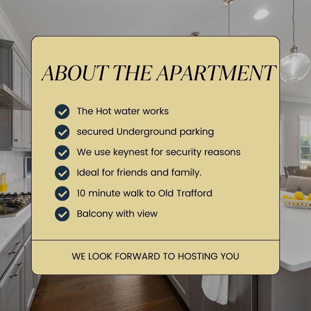 Balcony-View With Free And Secured Parking Διαμέρισμα Μάντσεστερ Εξωτερικό φωτογραφία